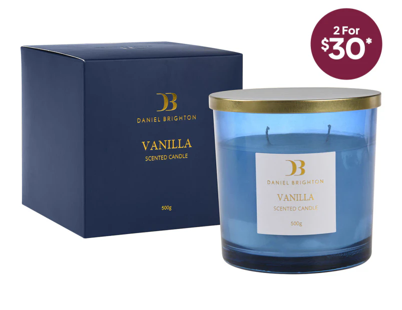 Daniel Brighton 500g Everyday Vanilla Scented Soy Candle