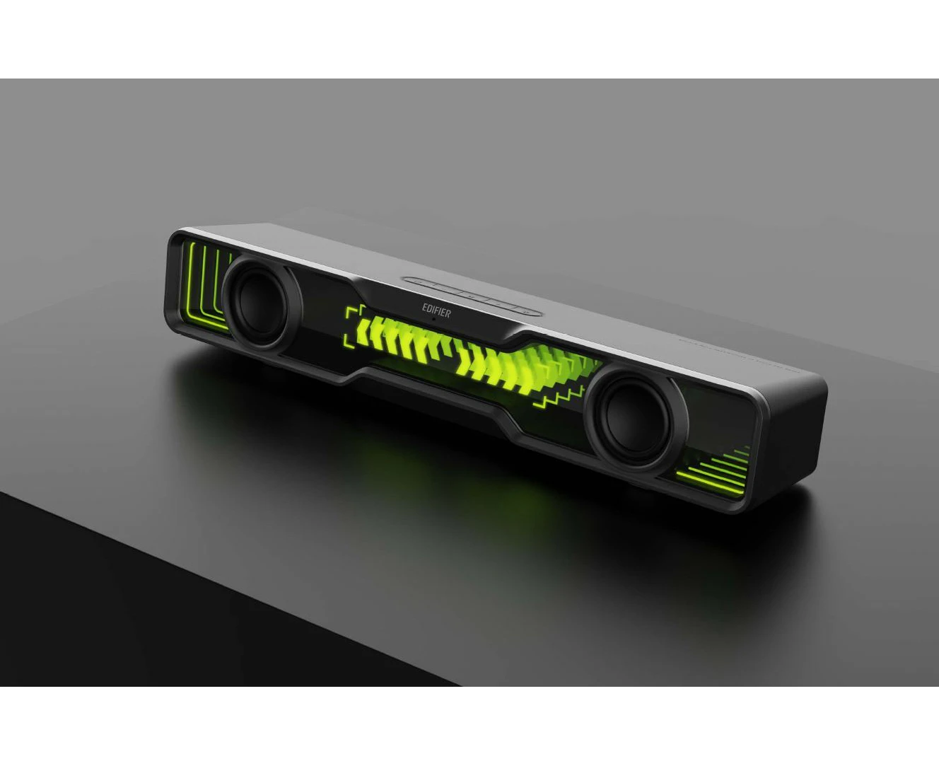 Edifier QS30 Black GTM Deck Version 03 Computer / Tabletop Bluetooth Speaker 2.5W*2 (RMS) total output power Dual 2' (52mm) full-range drivers