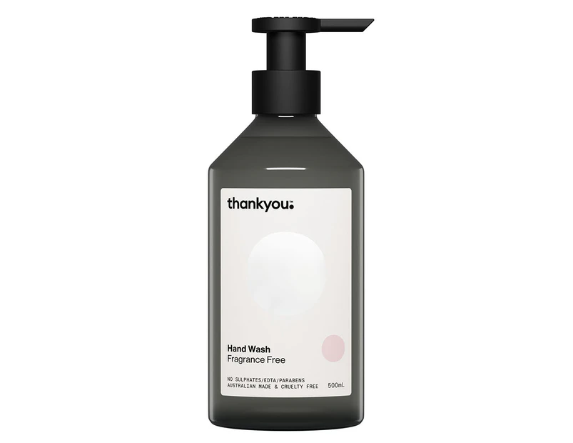 Thankyou. Hand Wash Fragrance Free 500mL