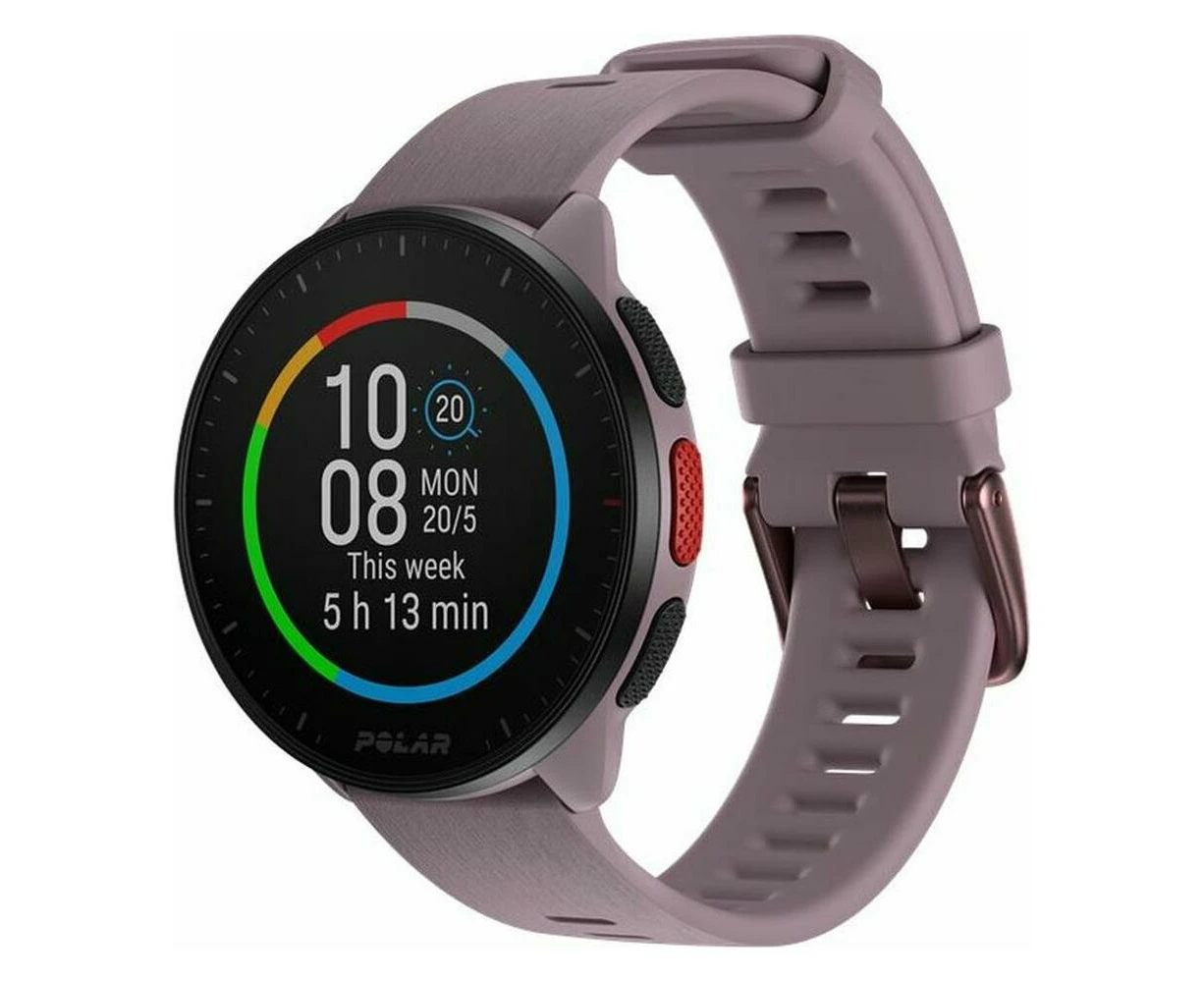 Smart Watch With Pedometer Running – Polar Purple Elegance