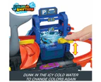 Hot Wheels City Ultra Shark Car Wash with Color Reveal