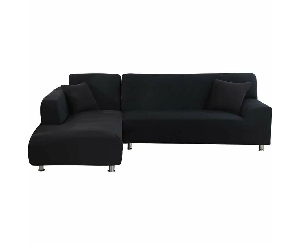 Corner Sofa Cover Retractable Armrest Elastic Easy To Install Clean