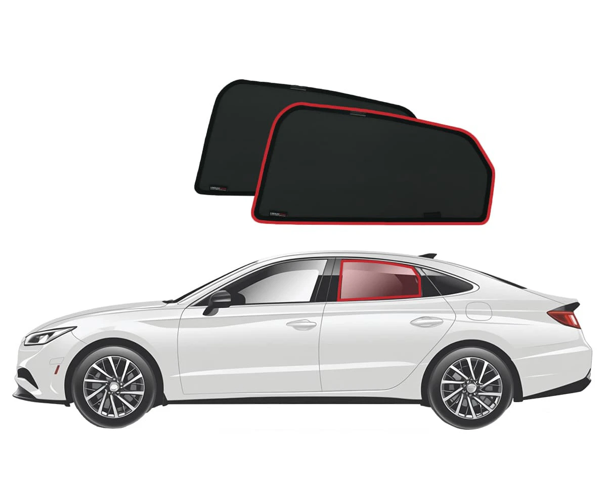 GENUINE | SNAPSHADES Car Rear Window Shades for Hyundai Sonata 8th Gen (DN8; 2019-Present)