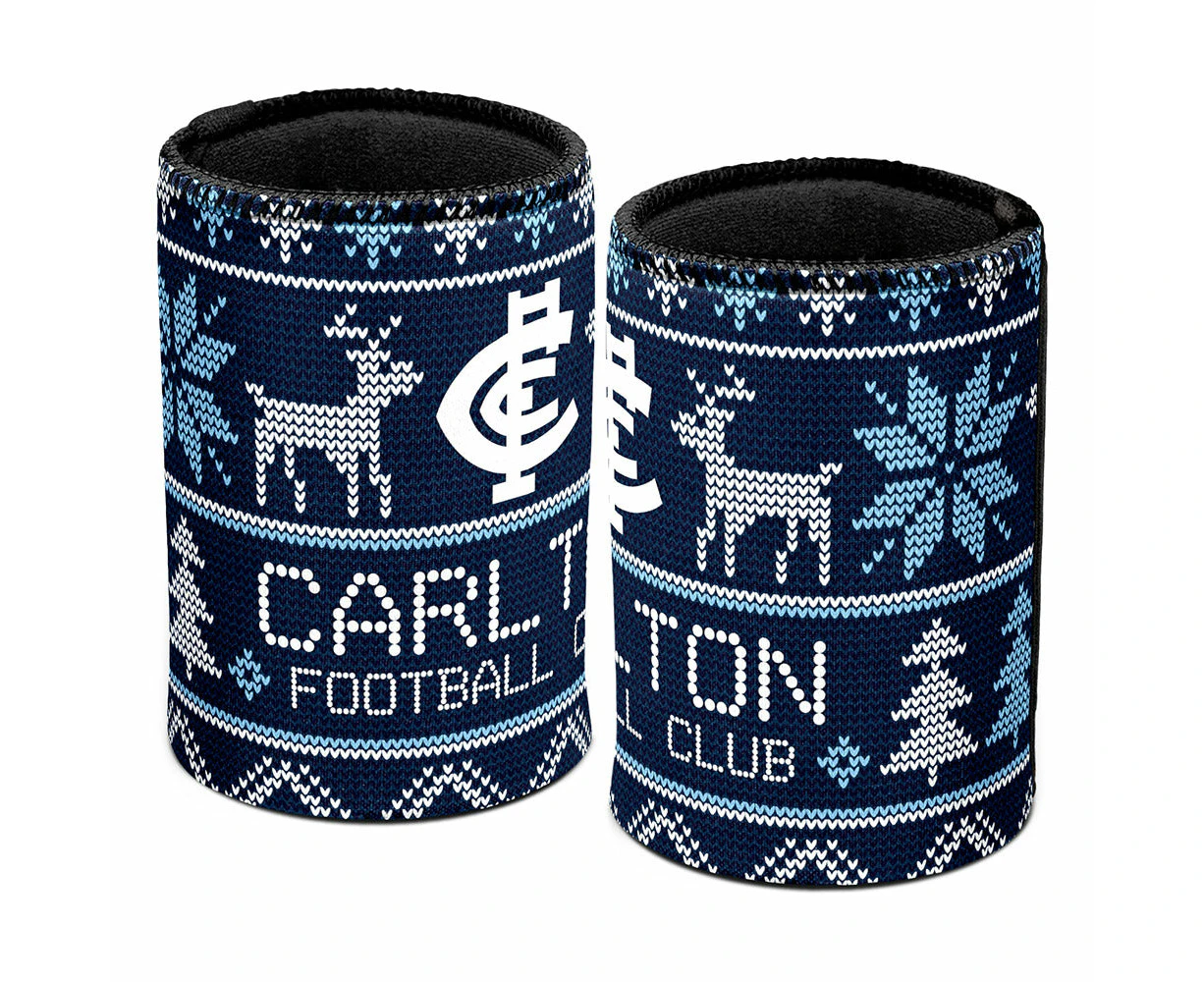 Carlton Ugly Christmas Can Cooler