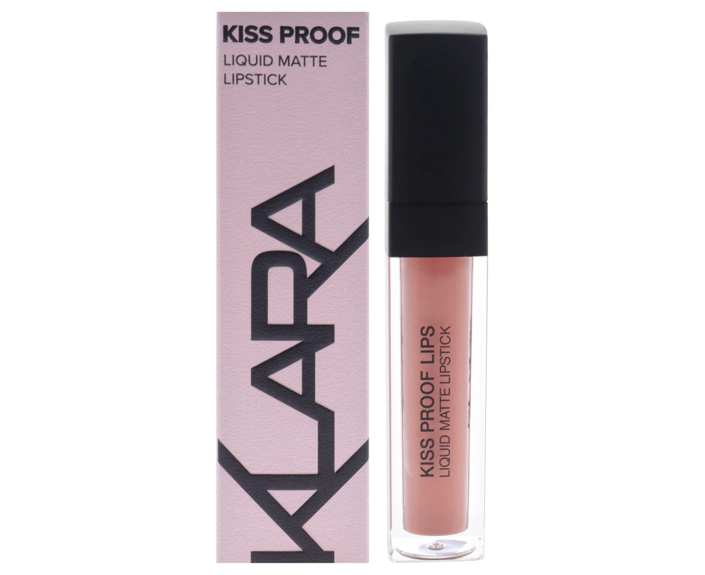 Klara Kiss Proof Lipstick Liquid Matte - 21 Naughty Nude For Women 0.27 oz Lipstick