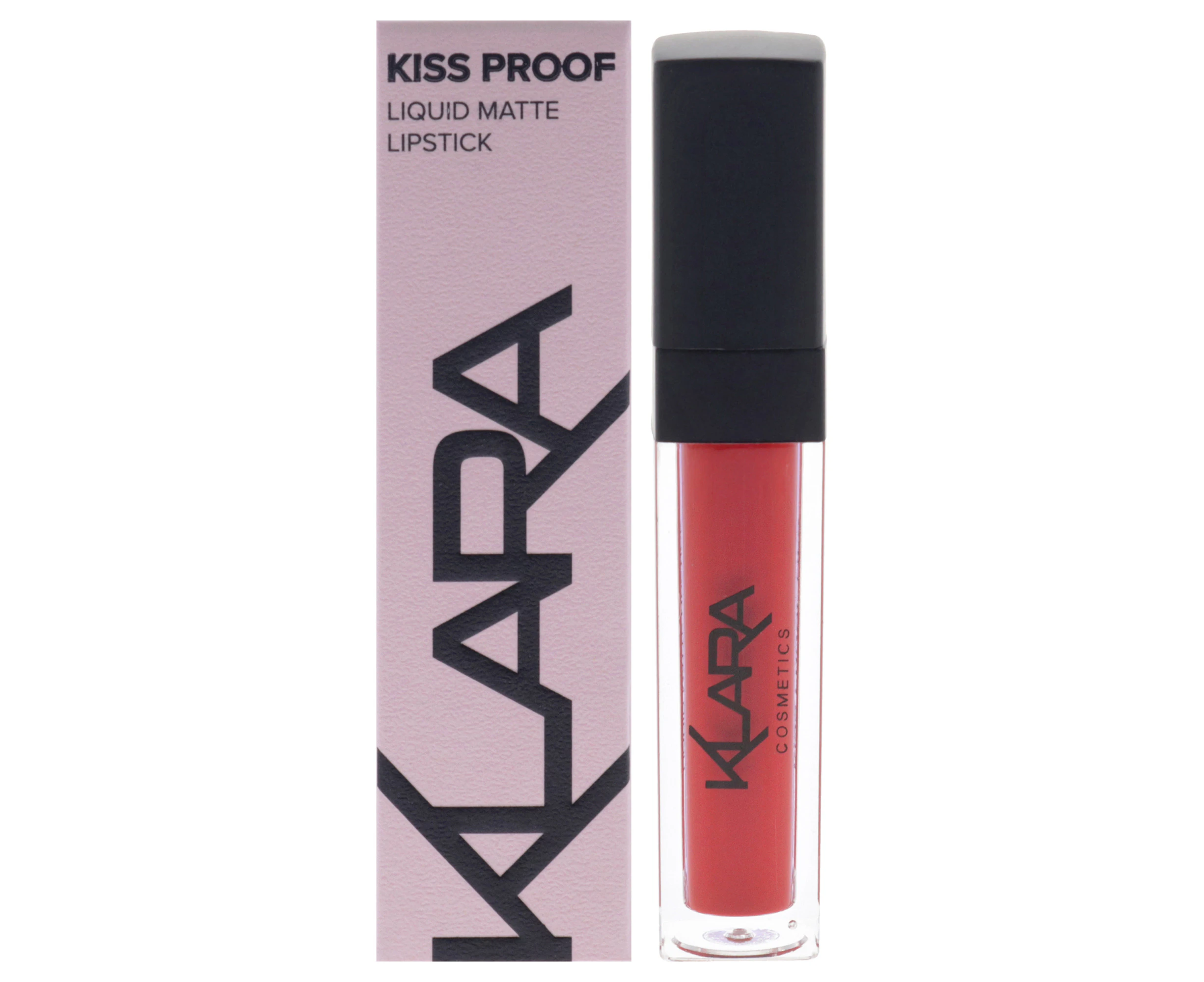 Klara Kiss Proof Lipstick Liquid Matte - 5 Flaming Red For Women 0.27 oz Lipstick