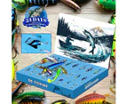 24 Days Christmas Countdown Fishing Lures Set Christmas Advent Calendar Xmas Surprise Fish Tackle Set