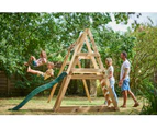 Plum Tamarin Wooden Swing Set - Natural | Durable Outdoor Swing for Kids