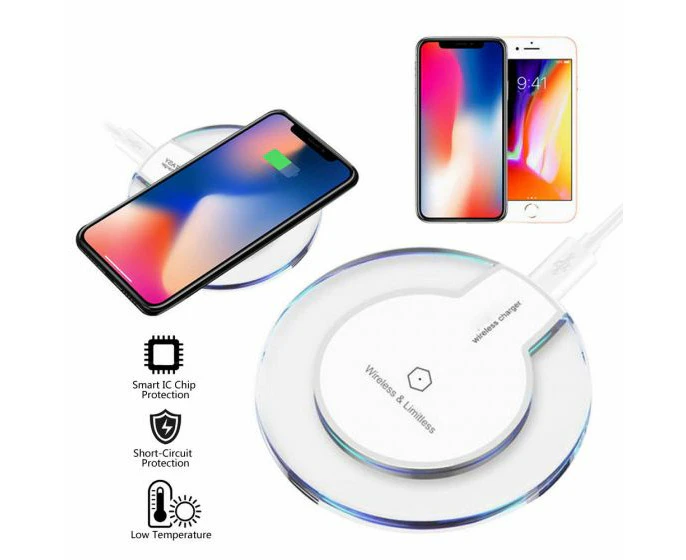 10W Qi Wireless Charger - White