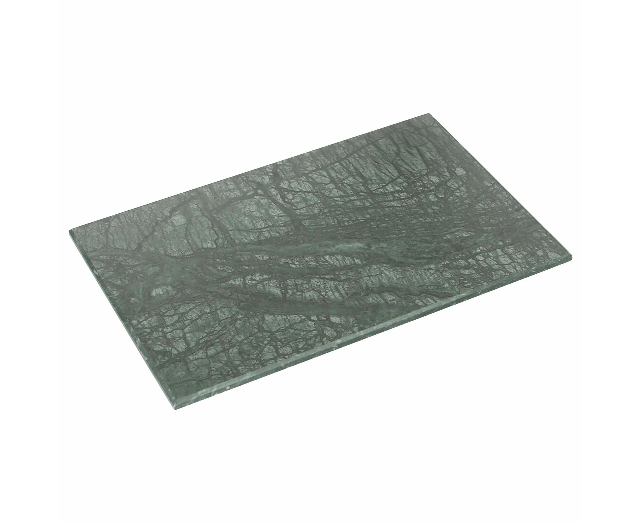 Argon Tableware Rectangle Marble Chopping Board - 30cm x 20cm - Black