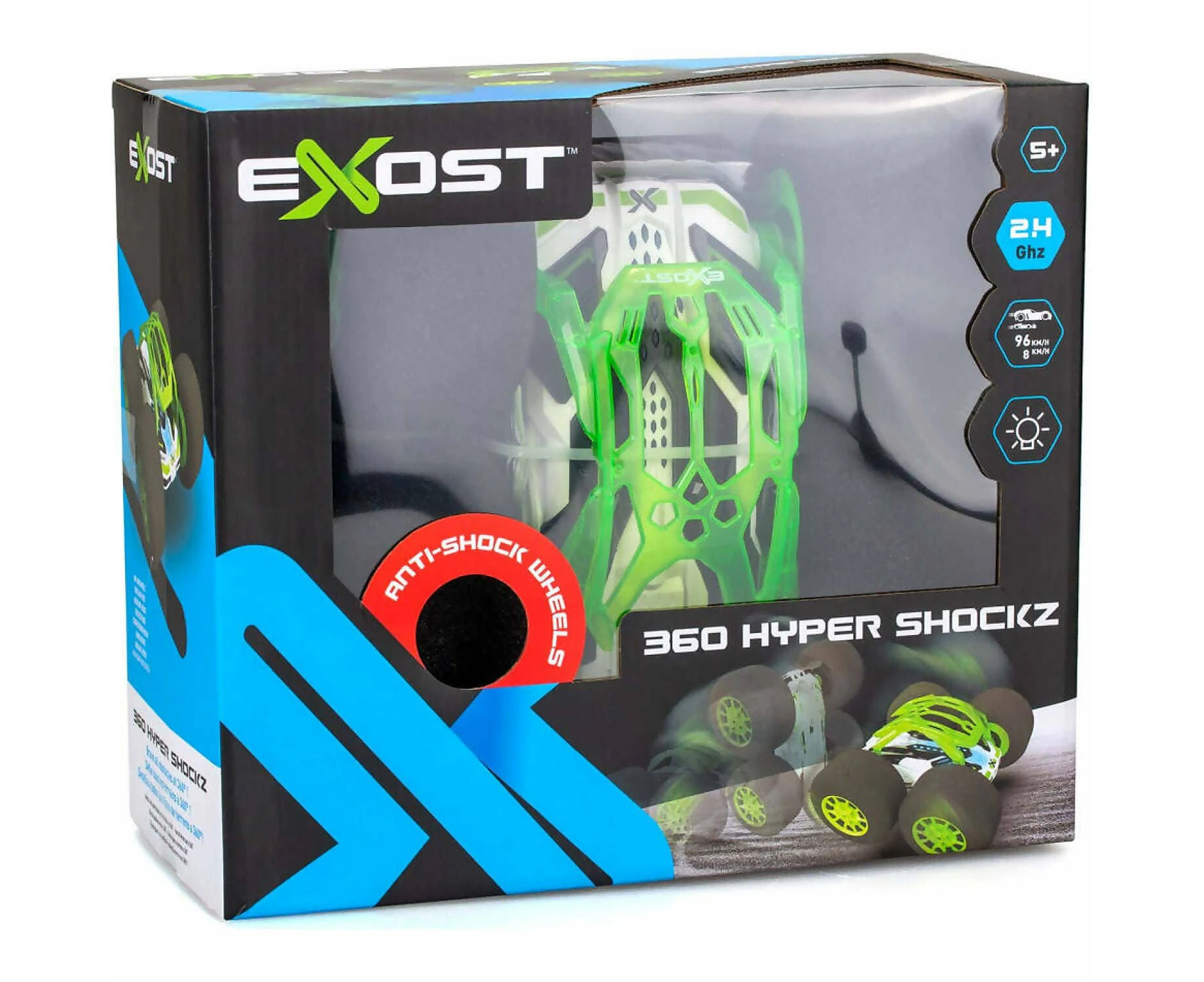 Silverlit - Exost Rc 360 Hyper Shockz Rc Car 2.4ghz