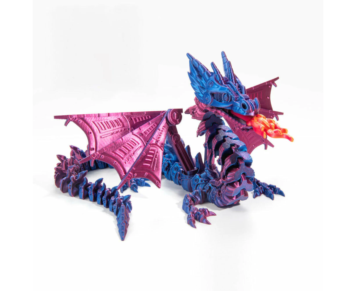 3D Laser Printed Mechanical Spitfire Dragon 27cm