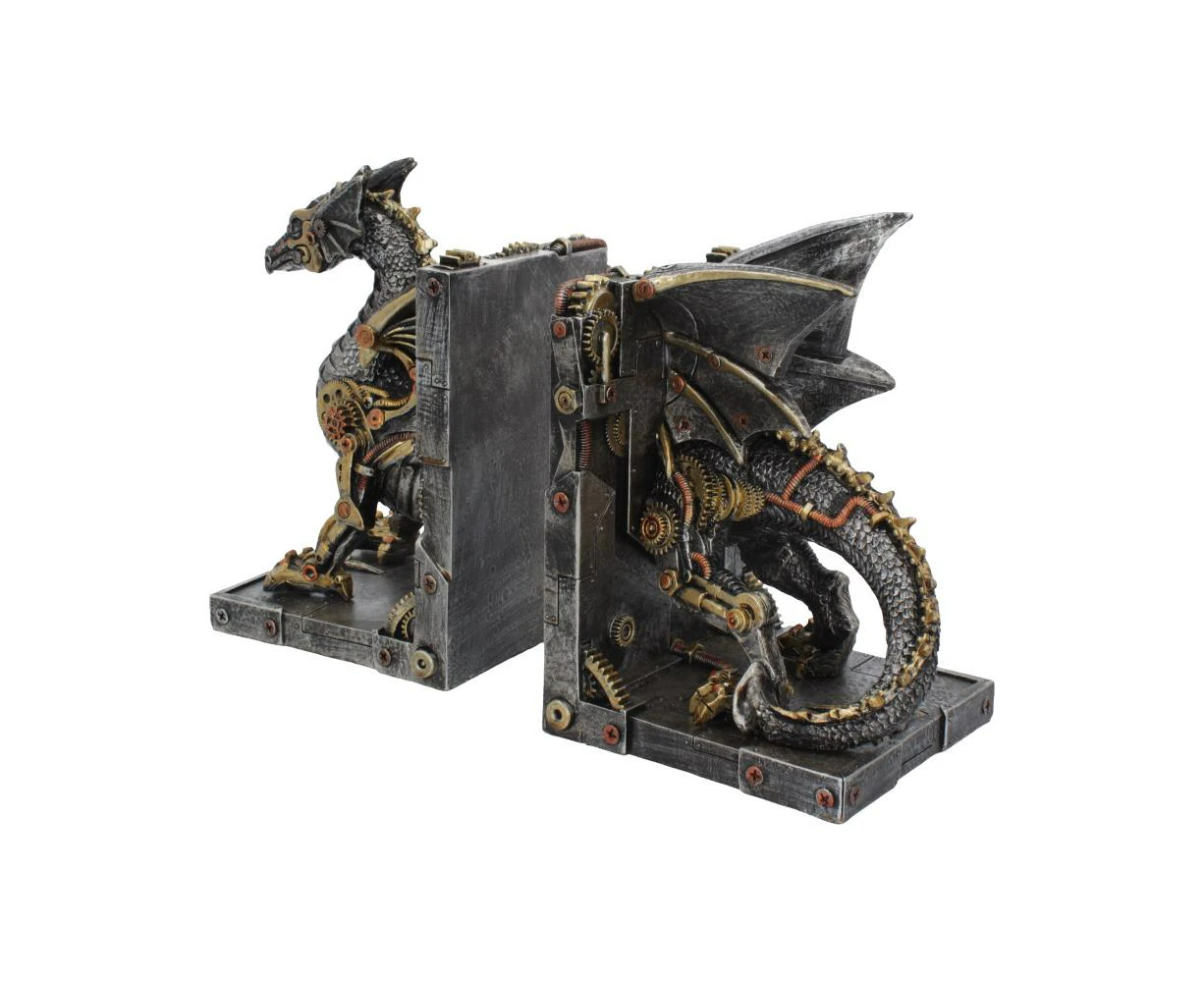 Dracus Machina Bookends 27cm