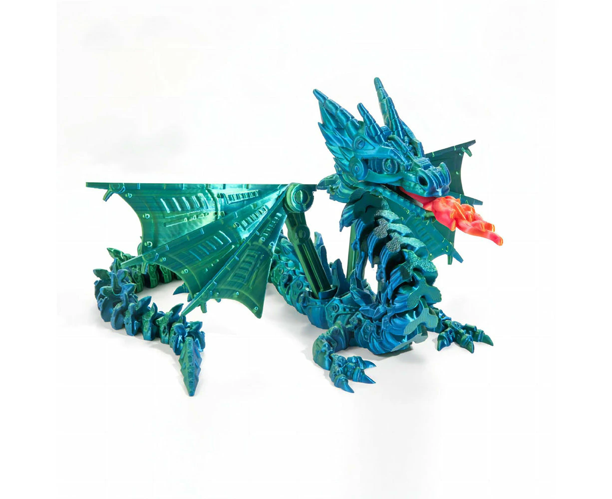 3D Laser Printed Mechanical Spitfire Dragon 27cm