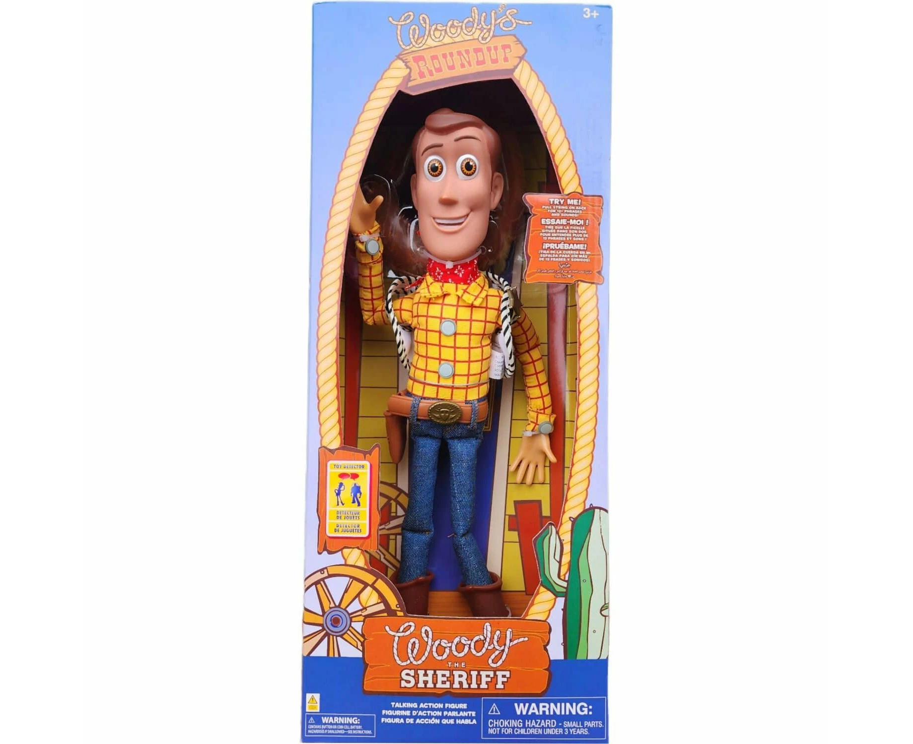 Woodys Roundup - Woody The Sheriff Talking Action Figure 38cm - Disney Pixar Toy Story