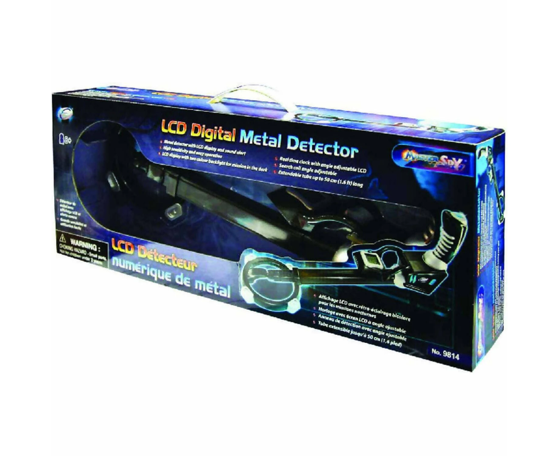 Master Spy - Lcd Digital Toy Metal Detector