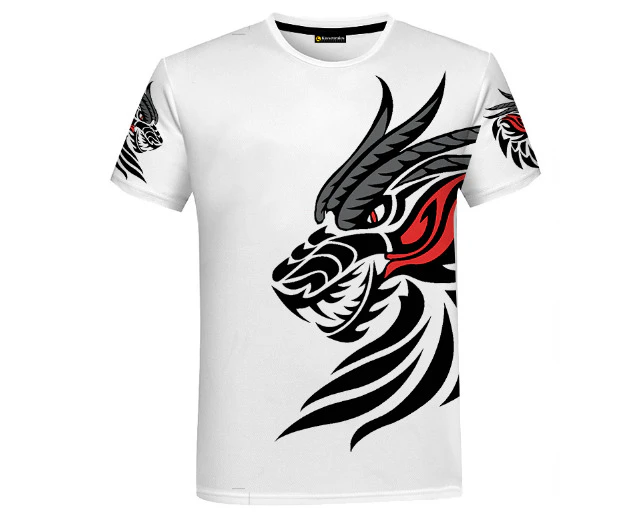 Striking Dragon digitally printed T-Shirt