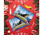 Fishing Advent Calendar, 24 Days of Christmas Countdown Calendar with Fishing Lures Set for Fisher Men Dad