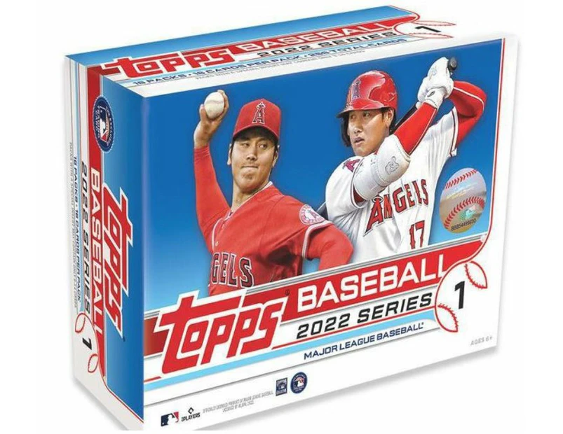 2022 Topps MLB Series 1 Baseball Trading Card Mega Box