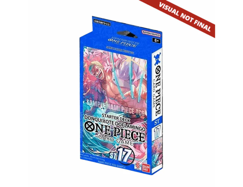 ONE PIECE TCG: Donquixote Doflamingo (Blue) STARTER DECK (ST-17)