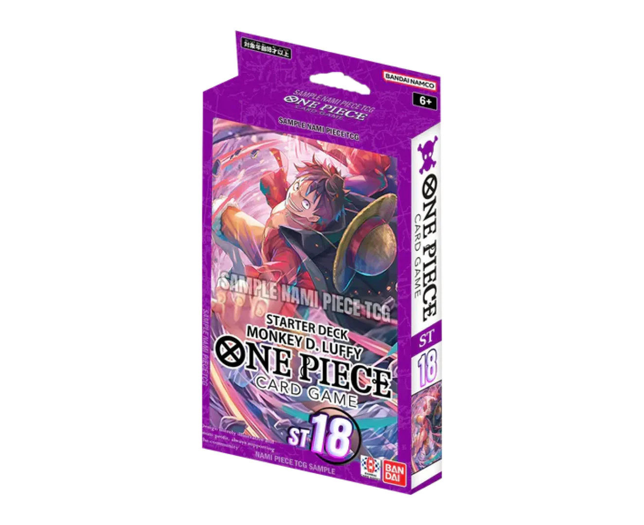 One Piece Card Game Monkey D. Luffy Starter Deck ST-18 Purple