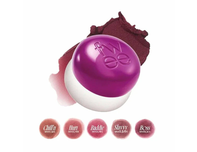 FWEE LIP & CHEEK BLURRY PUDDING POT 5g #MV05 BOSS