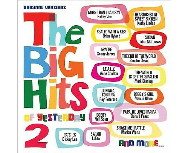 Various Artists - Big Hits of Yesterday 2  [COMPACT DISCS] Jewel Case Packaging USA import