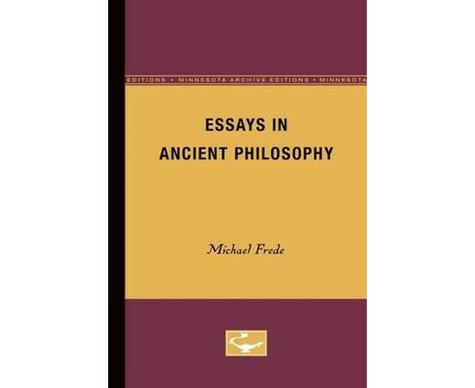 Essays in Ancient Philosophy