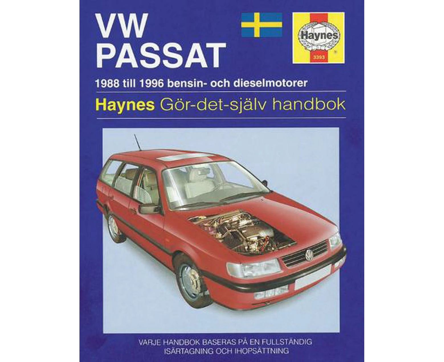 VW Passat 1988 - 1996 (svenske utgava)