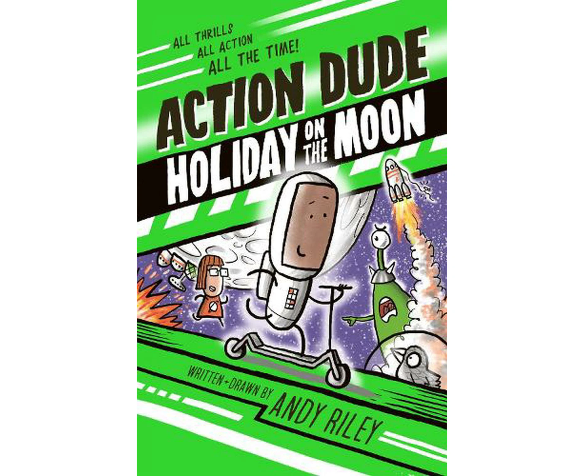 Action Dude Holiday on the Moon