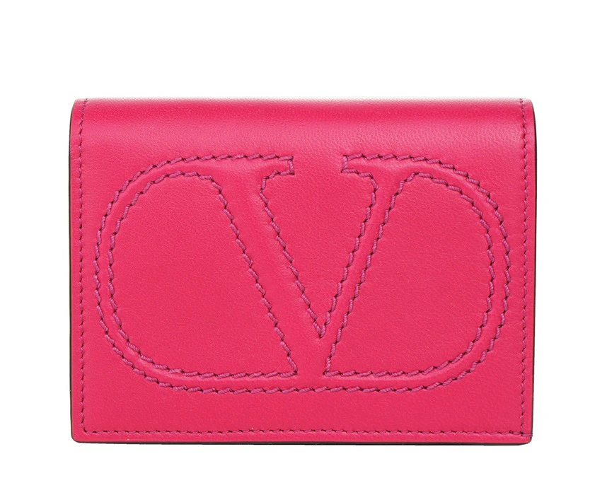 Valentino Garavani Valentino Flap French Wallet Fushcia Fushcia