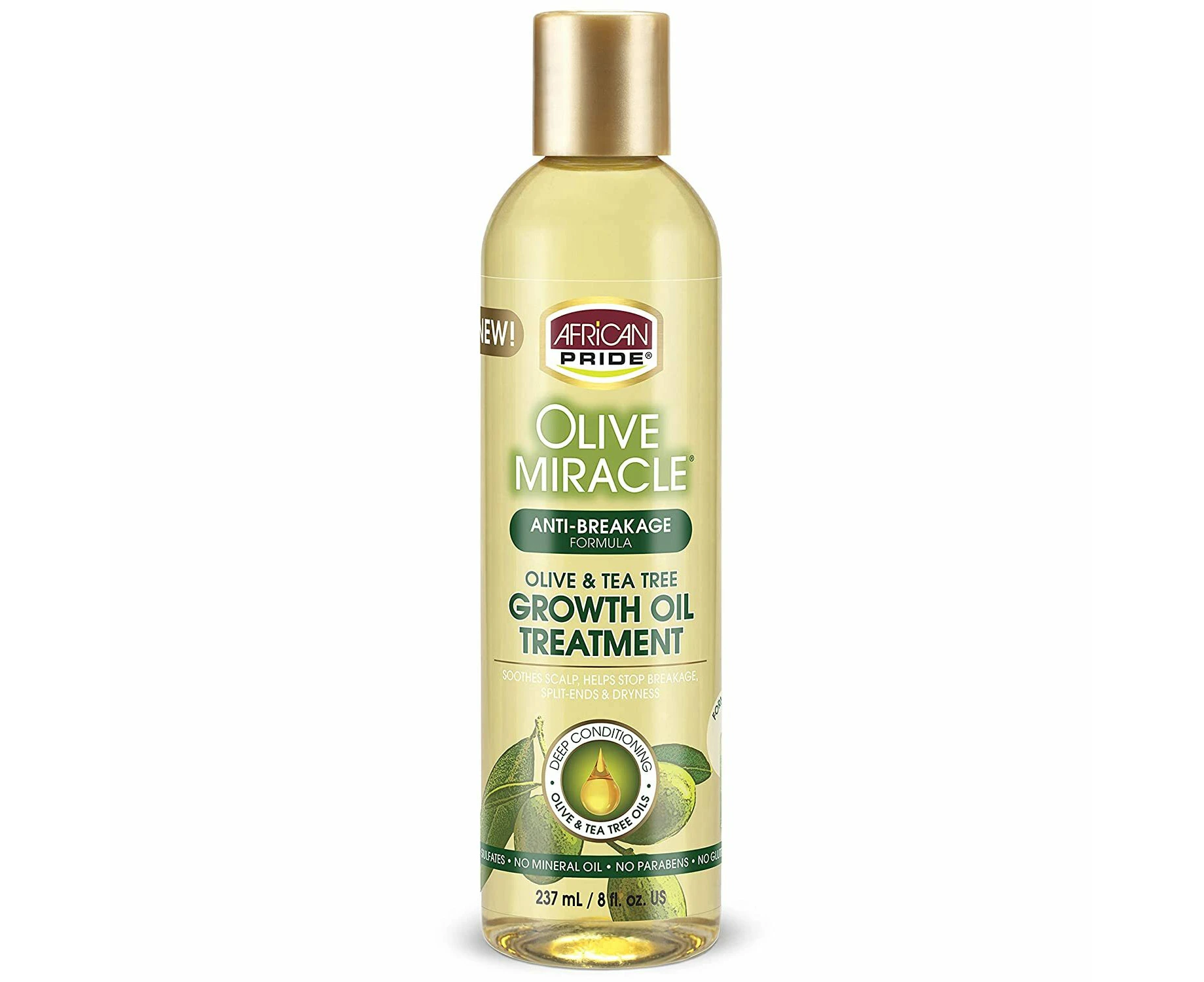 African Pride Olive Miracle Growth Oil Treatment 237mL (8oz)