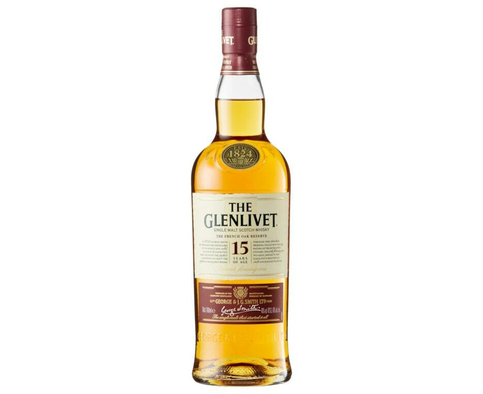 The Glenlivet 15 Year Old Scotch Whisky 700ml