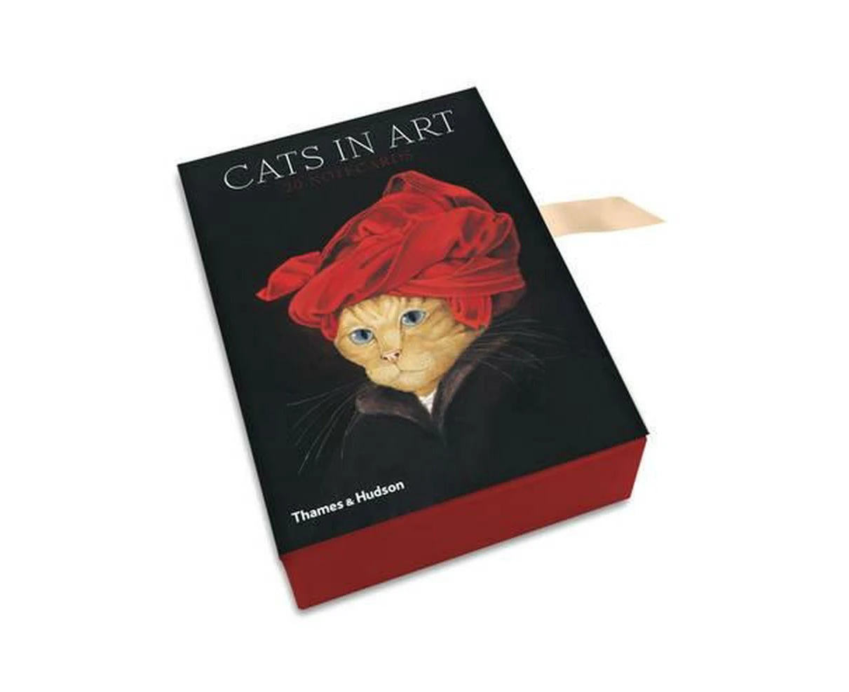 Cats in Art: Box of 20 Notecards