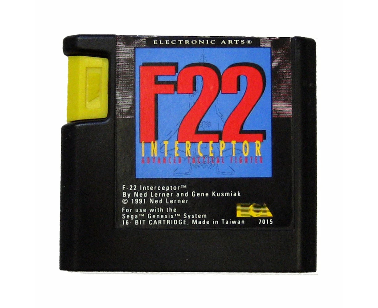 F-22 Interceptor (Mega Drive) Refurbished - Refurbished Grade B