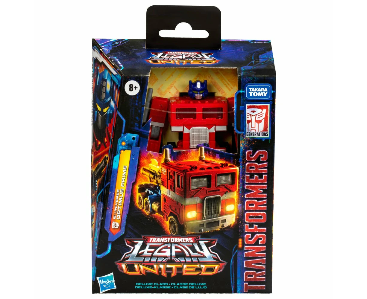 Transformers Legacy United G1 Universe Optimus Prime Deluxe Class Action Figure