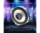 3 Inch 4Ω 10W High Sensitivity Full Range Dual  Loudspeaker Audio Speaker