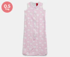 Gem Look 0.5 Tog Night Sky Sleeping Bag - Pink/White