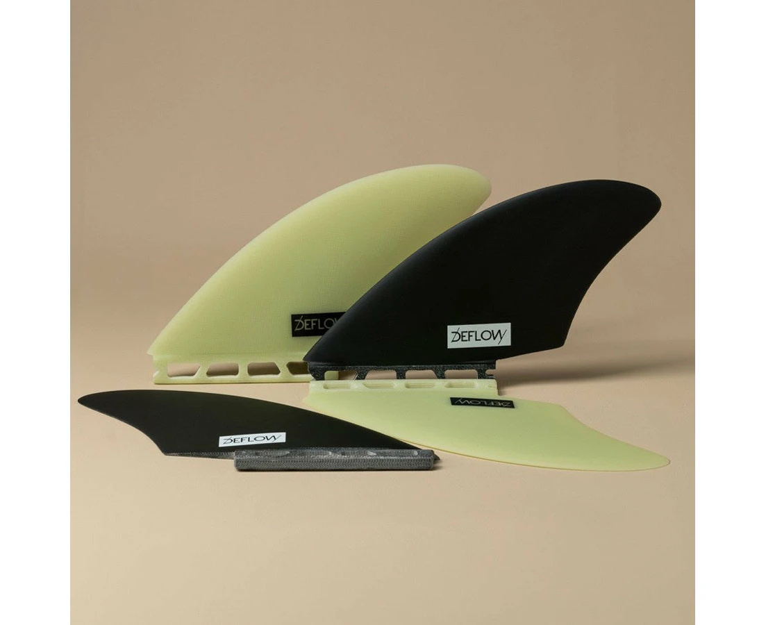 Deflow TWIN FINS KEEL - fits FUT / single tab compatible