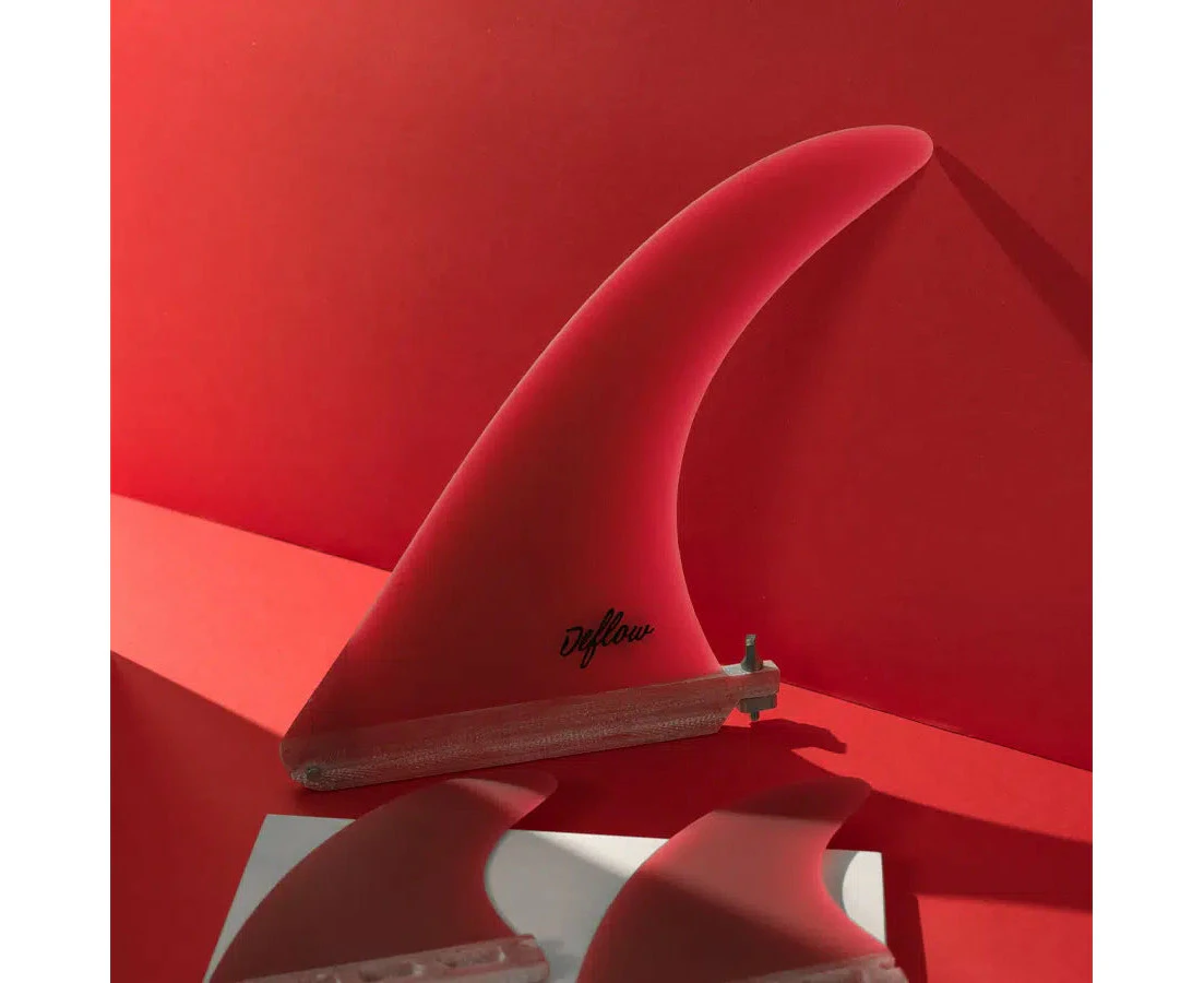 Deflow SINGLE FIN Mini Cream Burgundy 7,5"