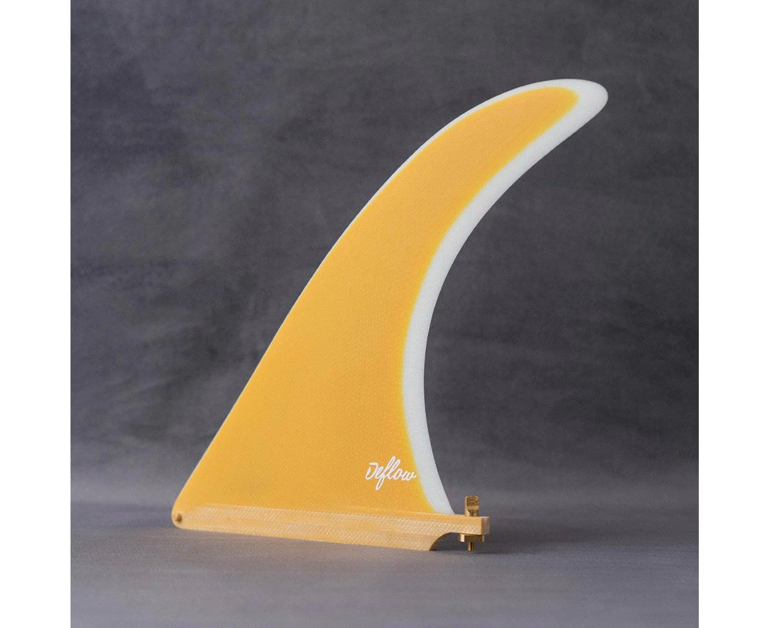 Deflow SINGLE FIN CREAM MUSTARD 9,75"