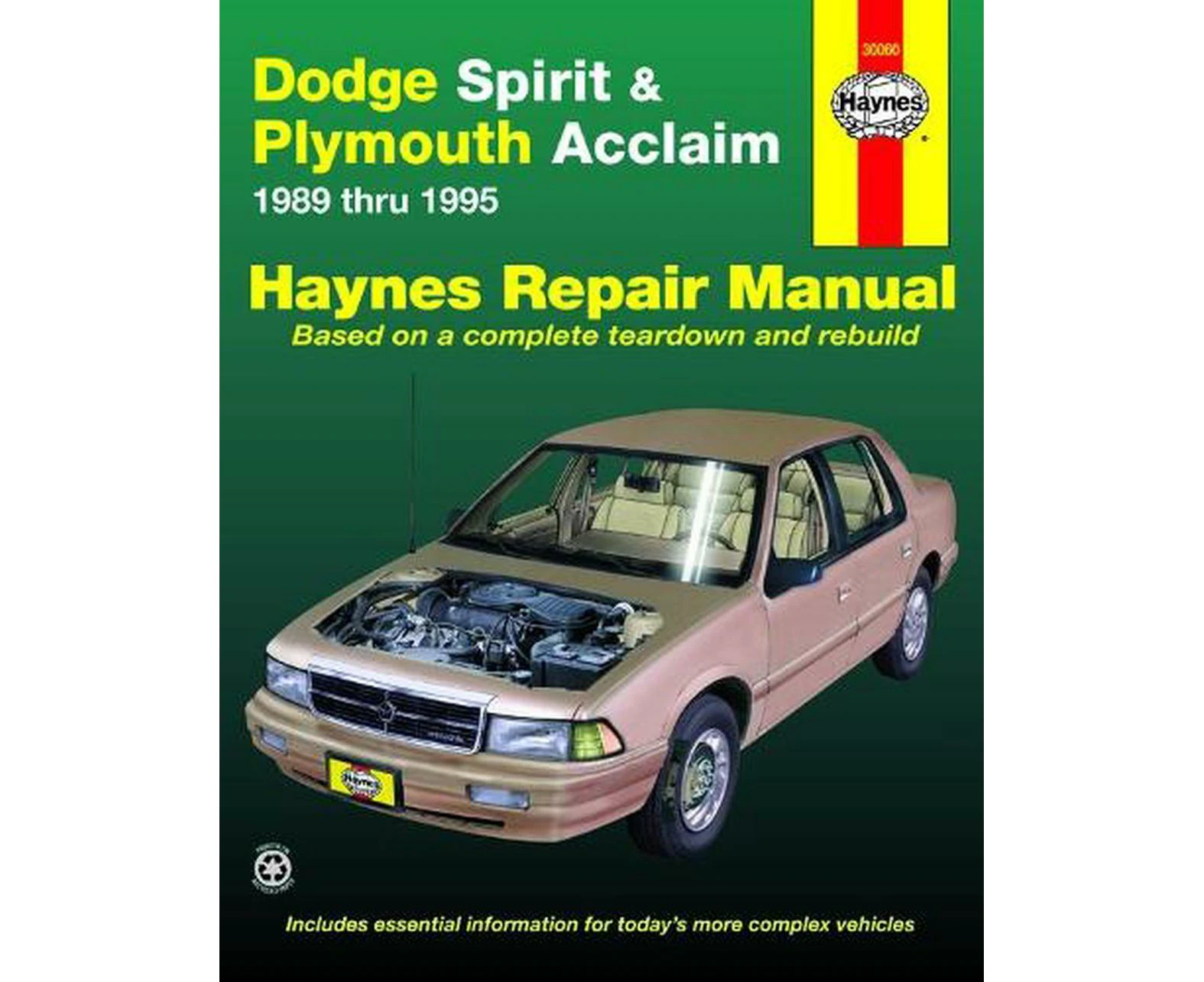 Dodge Spirit & Plymouth Acclaim (1989-1995) Haynes Repair Manual (USA)