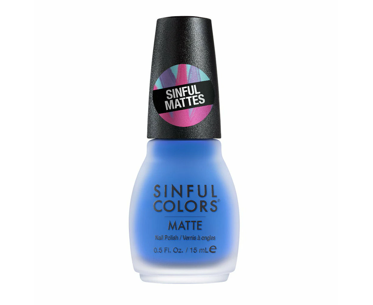 Sinful Colors Matte Nail Polish 15ml 2563 Blew Me Away