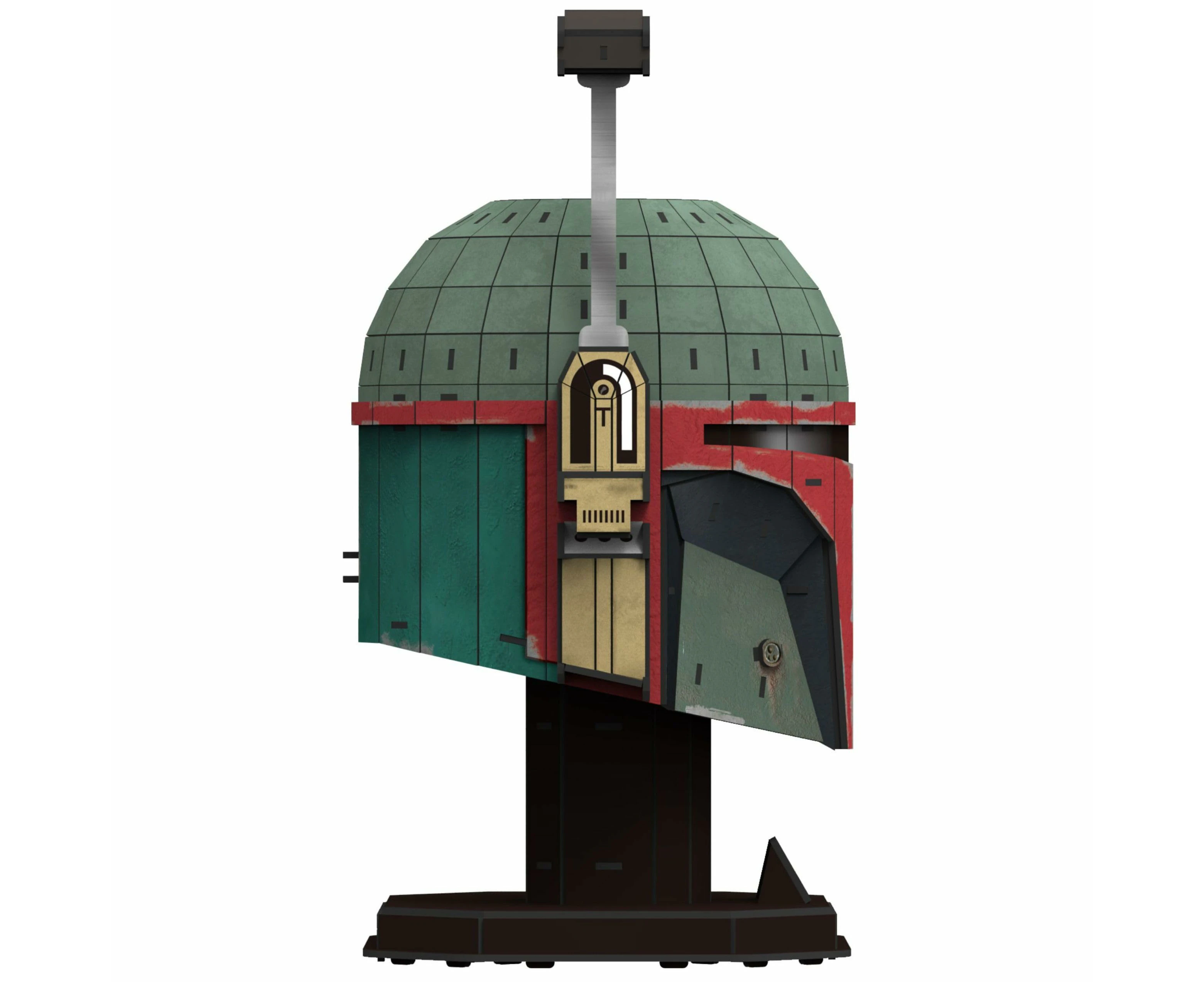 Star Wars: 3d Model Kit - Build Your Own Authentic Boba Fett Helmet Replica!