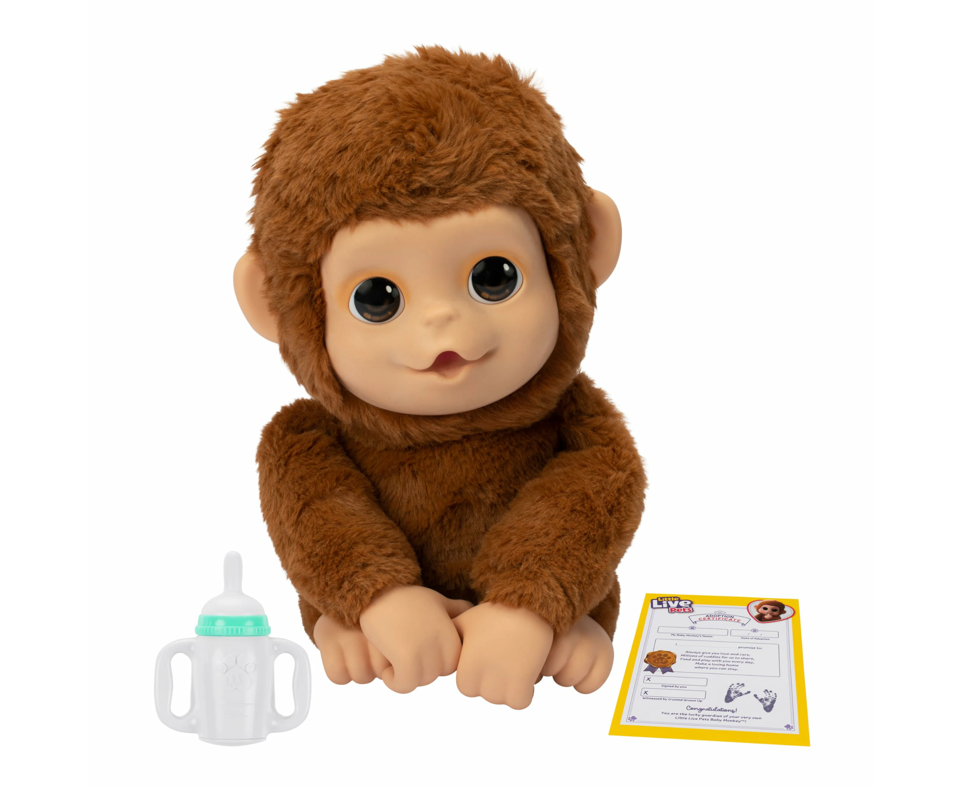 Little Live Pets: My Baby Monkey! Adorable Interactive Companion With 50+ Sounds & Reactions!