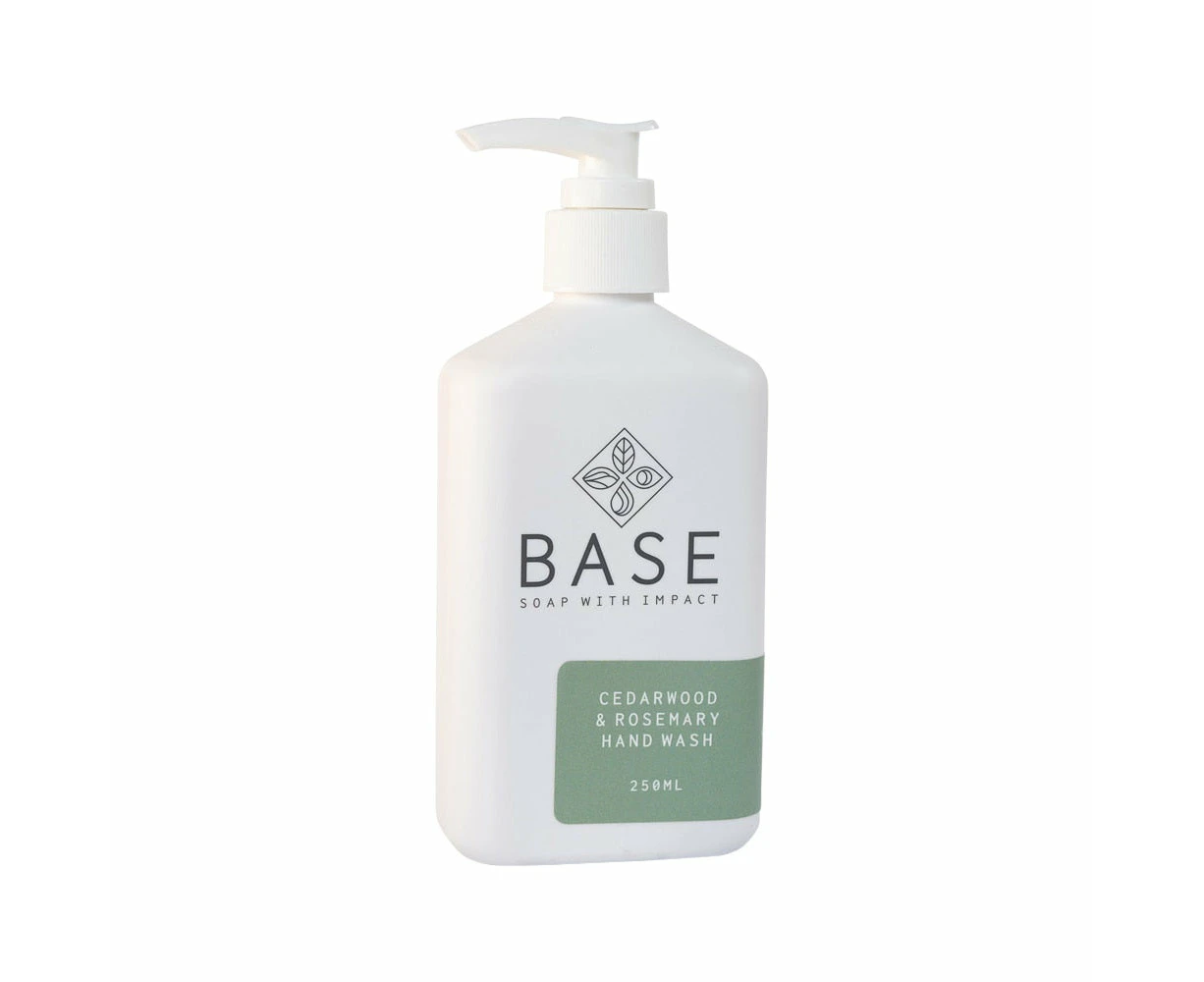 Base (Soap With Impact) Hand Wash Cedarwood & Rosemary 250ml