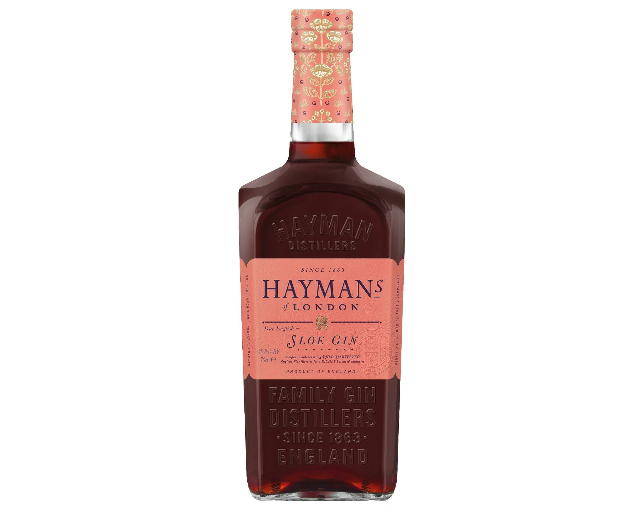 Hayman s Sloe Gin 700mL Bottle