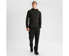 Kathmandu Men's Aysen Hooded Fleece Jacket - Black Stingray