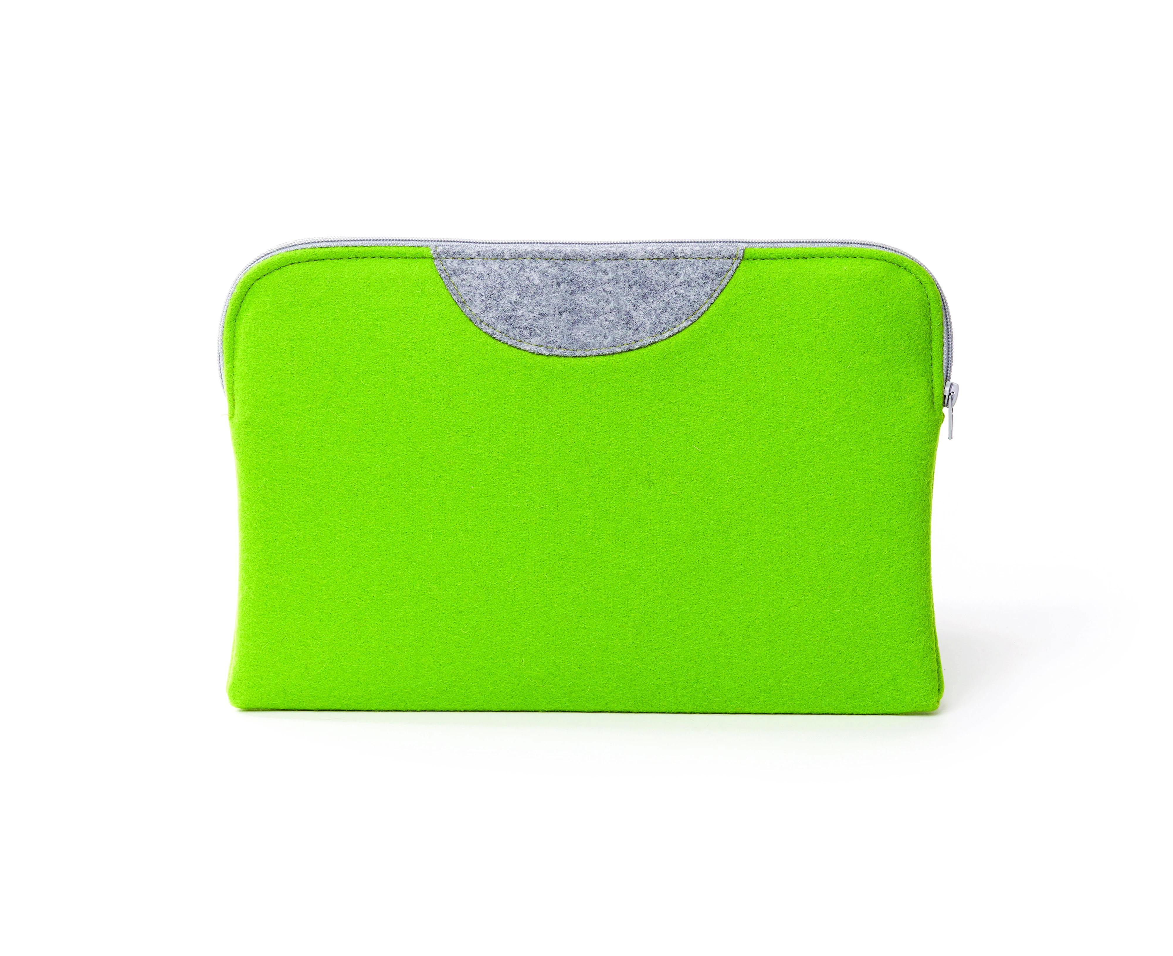 Laptop Sleeve Pure Wool - Leaf Green Pure Wool