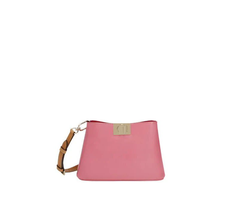 Furla Fleur Small Shoulder Bag - Pink Blossom